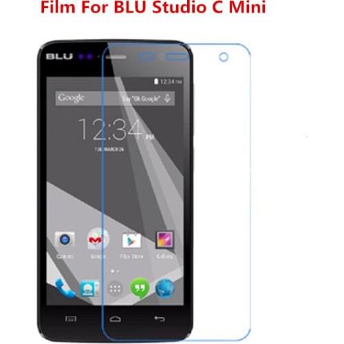 1/2/5/10 Pcs Ultra Thin Clear HD LCD Screen Protector Film With Cleaning Cloth Film For BLU Studio C Mini