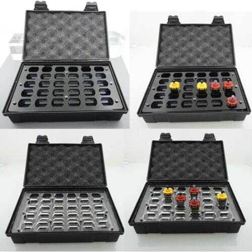 1PC Motor Storage Box Dustproof Sponge Shockproof Case Capacity of 30 pieces Motors for Tamiya Mini 4WD Car Tools