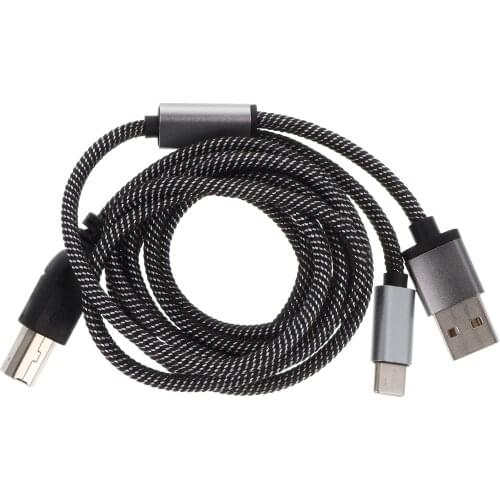 1PC Practical Durable Printer Cord MIDI OTG Cable for MIDI Controller MIDI Keyboard
