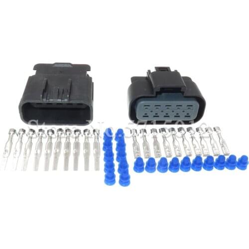 10 Hole/Way 2.8mm 15326661 15326660 Female Male Waterproof Auto Connector Cable Sockets For Car Truck