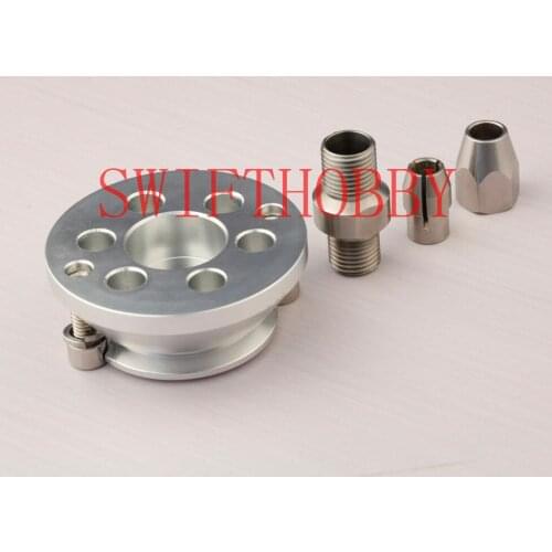 6mm-6.35mm Collet Coupler W/ Flywheel Stainless Steel for RCMK RC Boat
