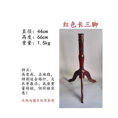 65*42cm red Half body female mannequin cloth for long Wooden Tripod square plate disc base accessories Nuts Bolts Pins A404