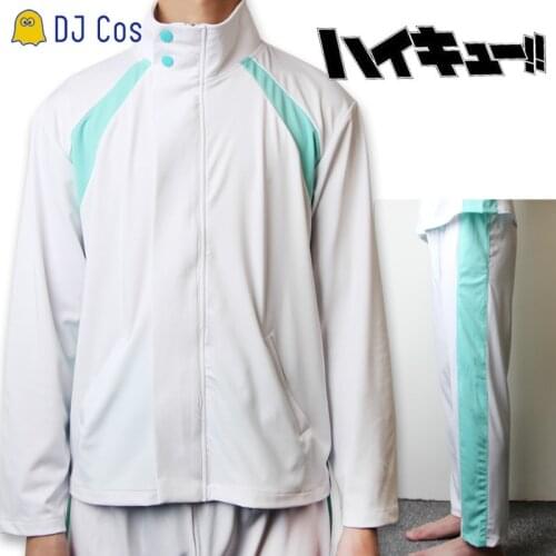 Haikyuu Aobajohsai High Cosplay Uniform Oikawa Tooru Yocchin Cosplay Volleyball Green Sportswear Seijoh Costume Jacket+Pants