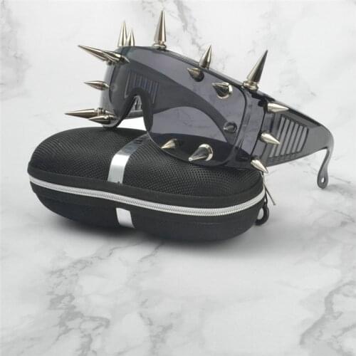 MINCL/New punk sunglasses ladies fashion oversized square sunglasses NX