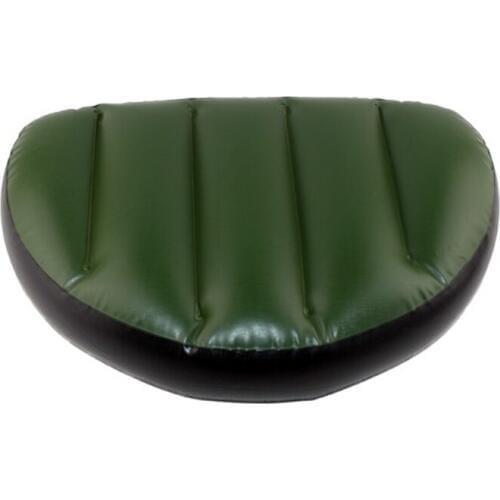 PVC inflatable seat air cushion mat waterproof inflatable fishing boat outdoor inflatable seat pillow 46*32*10cm Random color