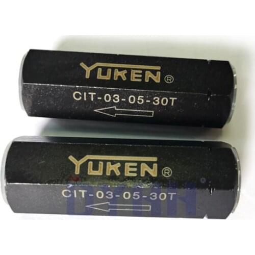 NEW YUKEN Through check CIT-03-05-30T CIT-03-35-30T CIT-03-50-30T CIT-06-05-30T CIT-06-35-30T CIT-06-50-30T CIT-10-05/35/50-30T