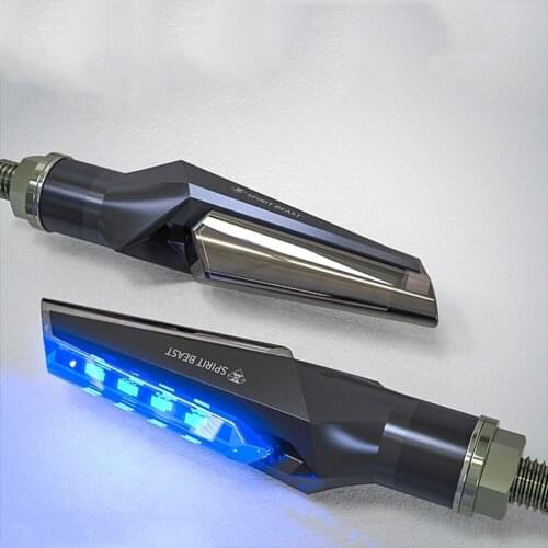 New Universal Motorcycle LED Turn Signal Light Indicator Ninja 400 DRL Dirt Pit Bike Blinker Lamp Flasher For Z900 Z750 R125 FZ6