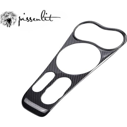 Fit for BMW MINIcooper countryman F60 Real carbon fiber car styling accessories Gear box car center control strip panel