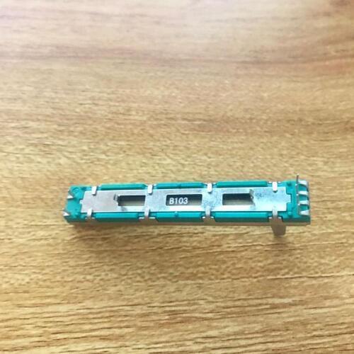 40pcs 60mm Straight Slide Potentiometer B10K For PIONEER DJM 400 500 600 Mixer Volume Putter / Dual Channel Fader 20MMD