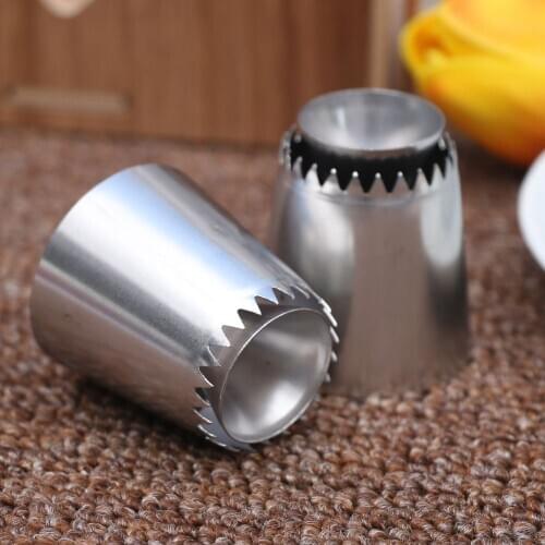 Romeo Nozzle Japanese Cream Nozzles For Confectionery Bag Stainless Steel 304 Cake Decorating Tools Nozzle Kitchen Baking Tool