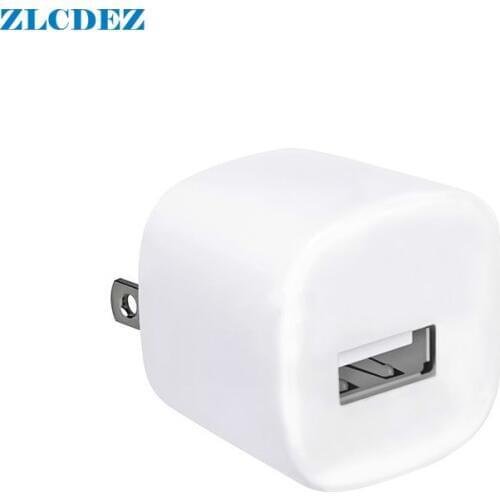 White Travel Wall Charge Charger Power Adapter USA Plug USB AC Charger For Apple IPhone Xs max 7 6 8 8 plus For IPod 100pcs/lot