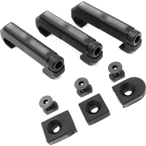 M-LOK WireGuide System Cable Management Arson Machine Introduces CNC Aluminum Anodization 3PCS/Pack