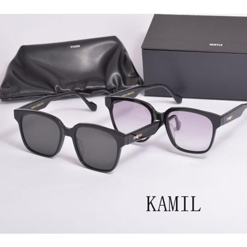 2021 Korean Brand Design GENTLE KAMIL Sunglasses Women Men Acetate UV400 Sun glasses With Original Box