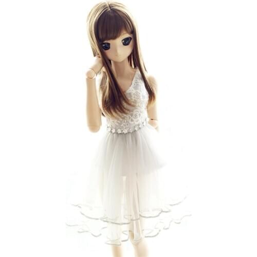 [wamami] 130# Floral Lace Dress For 1/3 1/4 1/6 DD SD AOD Female BJD Dolls Outfits