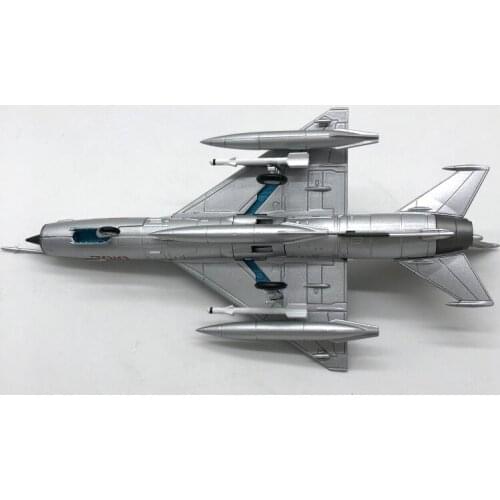 1:72 J-7 MiG-21 Chinese Alloy Simulation Fighter Model Two Aircraft Model Decoration Collection Gift