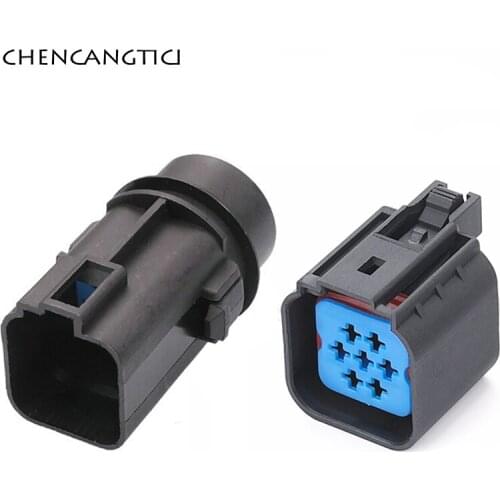 2/5/10/20 Sets 7 Pin Automobile Male Female Waterproof Motor Connector for VW Jacket With Terminal DJ7075-3.5-21/11