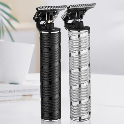 2021 New Professional Hair Trimmer Electric Hair Clippers Men Cordless 0mm Beard Razor Trimmers Barber Hair Cutting