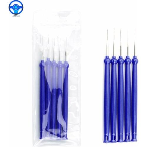 5pcs/set Car Plug Terminal Removal Tool Retractor Pick Puller Repair Tool Electrical Wiring Crimp Connector