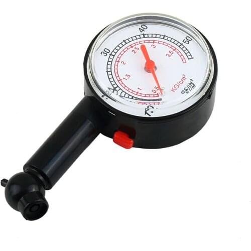 Car Vehicle Motorcycle Bicycle Dial Tire Air Pressure Gauge Meter High Precision Car Tyre Pressure Measurement Diagnostic Tools