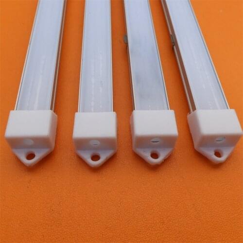 Free Shipping 150m(75pcs) a lot, 2m per piece, led aluminum profile for led strips, clear cover and milky diffuse cover