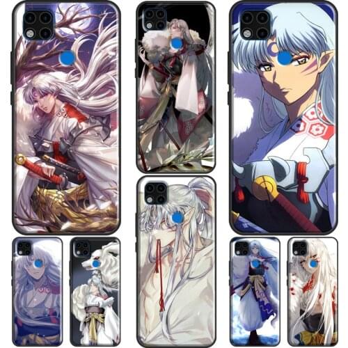 Sesshoumaru Inuyasha Phone Case For Xiaomi Redmi Note 10 Pro 8T 9S 8 9 Pro Cover For Redmi 9 9T 9A 9C 7A 8A K40