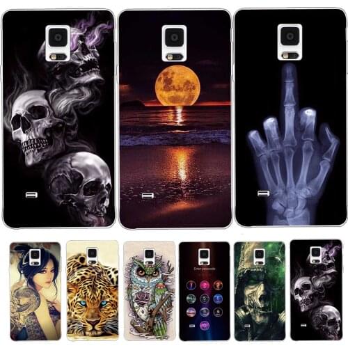 Phone Case For Samsung Galaxy Note 4 Case Silicone Cute Cat Soft TPU Back Cover For Funda Samsung Galaxy Note 4 Cover Case Coque