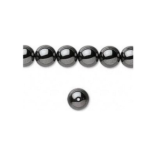 DHL EMS Free+Gift 8mm best Black Hematite Loose ball Beads crystal Findings Fit DIY Hugy4 crystal Bracelet Necklace