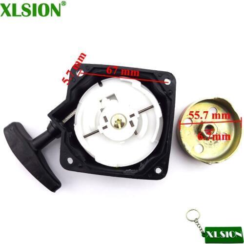 XLSION Gas Petrol Goped Recoil Easy Pull Start Starter Claw Pawl Cog For 2 Stroke 36cc 43cc 49cc Engine Scooter Razor Extrem