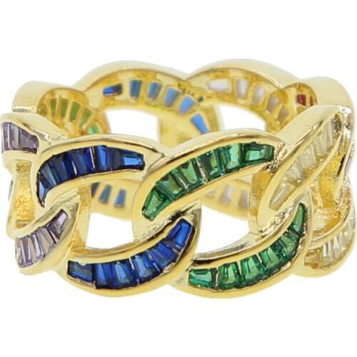 Iced Hiphop Paired Rings