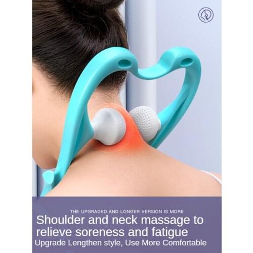 Body Care Tool Home Manual Neck Massager Cervical Clamp Multifunctional Shoulder and Neck Hand Roller Instrument Lumbar Kneading