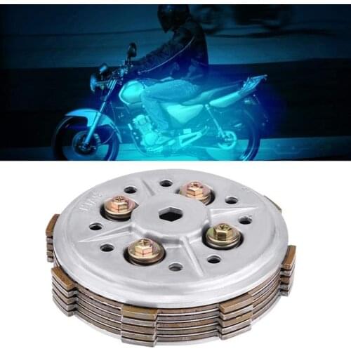Complete Clutch Setup Drum Assy Basket Friction Plates Kit Sit Clutch Plates for YAMAHA YBR125 YB 125 XTZ125 TTR-125