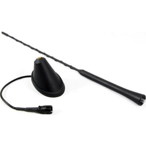 Brand New Set Roof Mast Whip Antenna 16" + Antenna Base(Male End) Botton For 1996-2000 Passat B5