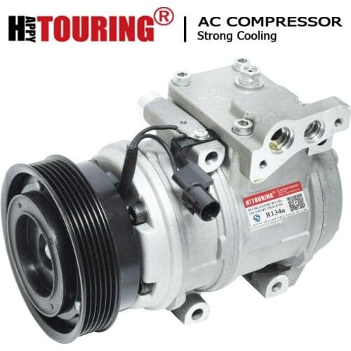 10PA17C A/C AC Air Conditioning Compressor For Hyundai Genesis Coupe Kia Borrego 3.8L 2009 to 2012 97701-2J100 977012J100