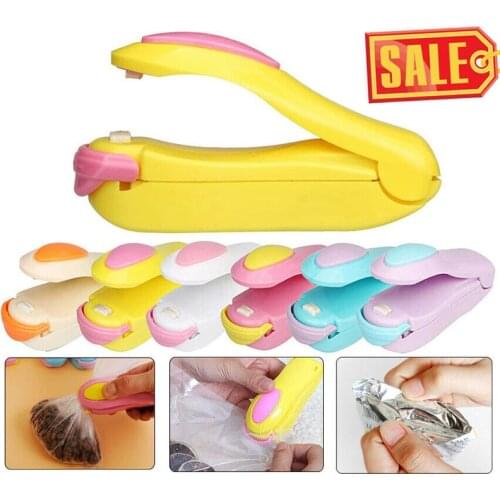Mini Handheld Electric Heating Snack Sealing Machine Machine Sealed Packaging Plastic Bag Sealed Food Bag Kitchen Accessories