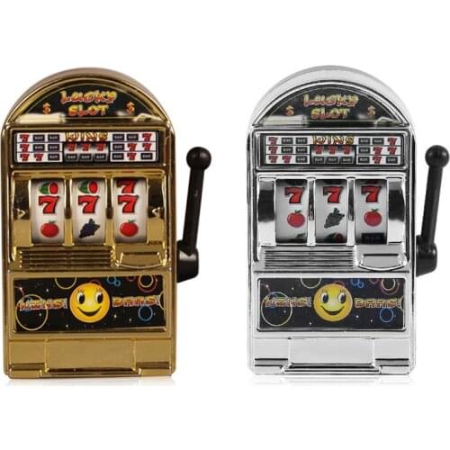 Mini Casino Jackpot Fruit Slot Machine Money Box Game Toy For Kids Adult Decompression Toys Slot Machine Toy