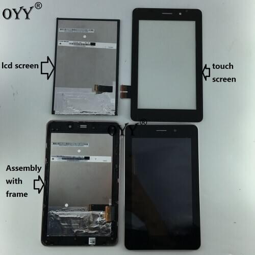 N070ICE -GB1 LCD Display Panel Screen Touch Screen Digitizer Glass Assembly with frame " For ASUS Fonepad ME371MG ME371 K004