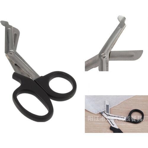 EMT Nurse gauze cutter camp emergency first aid kit bandage Paramedic medical Shear trauma IFAK scissor survive rescue outdoor