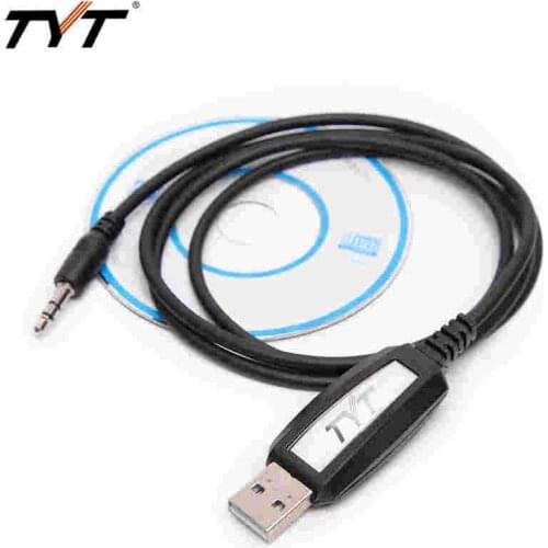 Original TYT TH-9000D USB Programming Cable Driver CD Win10 For Mobile Radio TYT TH-9000D Car Radio