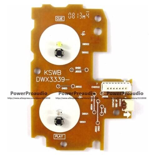 CDJ 2000 Nexus - Play Cue Circuit Board PCB - DWX 3339 DWX3339 YELLOW MADE IN JAPAN