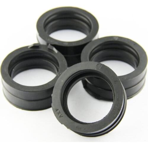 4Pcs Motorcycle Carburettor Interface Adapter Intake Manifold For Yamaha YZF R1 1998 1999 2000 2001 OEM4XV-13597-00 High Quality