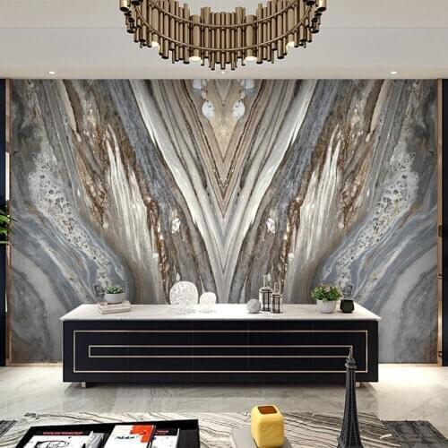 Custom Photo Wallpaper Modern 3D Marble Mural Living Room TV Sofa Bedroom Home Decor Background Wall Decor Papel De Parede Sala