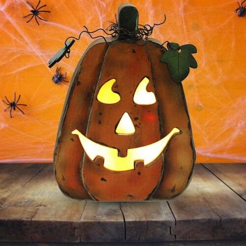 Halloween Pumpkin Led Light Lamp Creative Lantern Home Props Cute Pumpkin Bar Led Pumpkin Toy Projection Lamp JM01440 JM01441