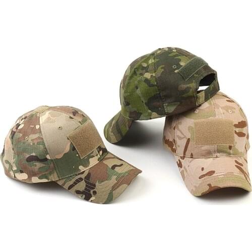 Tactical Military Hat Camouflage Hat Simplicity Army Camo Hunting Cap Army Hat Outdoor Sport Snapback Stripe