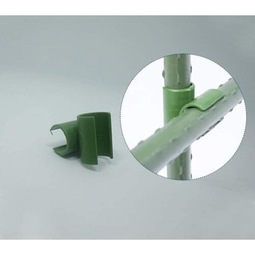 50pcs Set Garden Bamboo Cane Flexi Balls Fruit Cage Netting Connectors For Orchards Gardens Supplies