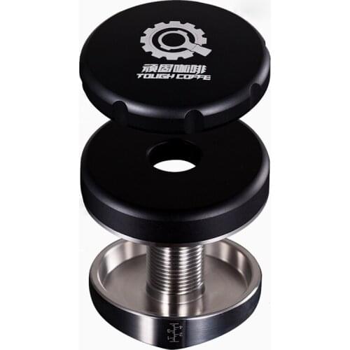 58.5mm Manual Barista Powder Coffee Espresso Latte Coffee Tamper Distributor Leveler Tool One/Three Angled Slopes Accessories