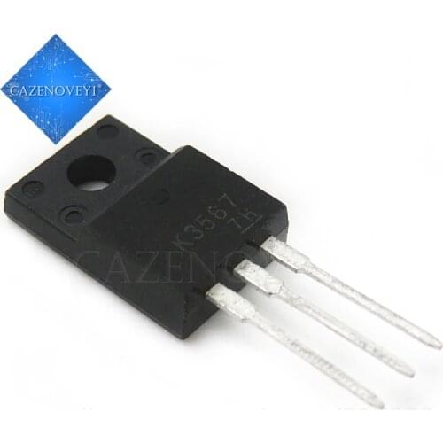 5pcs/lot 2SK3567 K3567 TO-220F 3.5A 600V new original quality assurance In Stock