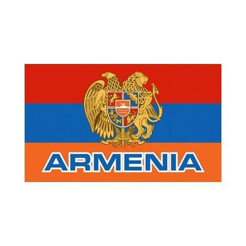 90x150 CM Armenia National Emblem Flag for Decoration