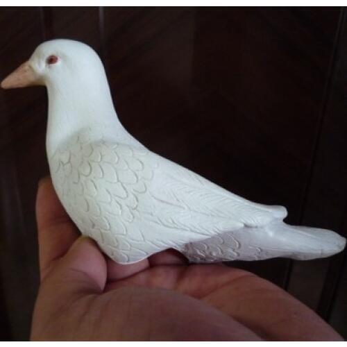 Free Shipping 2pcs Funny magic,Living Latex Dove/Rubber Dove, Dove Magic prop,Close-up,illusions,magic tricks,gimmick