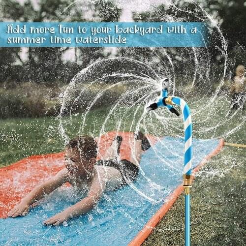 Childrens Trampoline Sprinkler-Fun Summer Outdoor Water Park Suitable for Boys Girls Adults to Play in the Courtyard