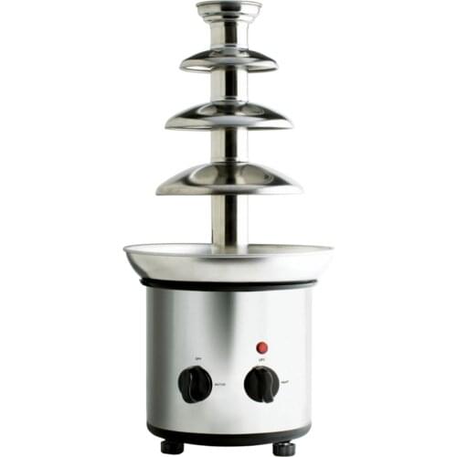 Electric Chocolate Fondue Fountain DIY Waterfall For BBQ Sauce Liqueurs